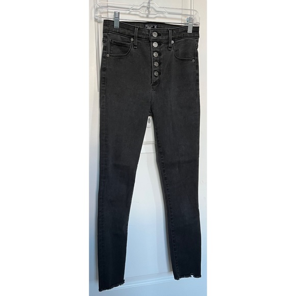 Abercrombie High Rise Ankle Jeans - Picture 2 of 7